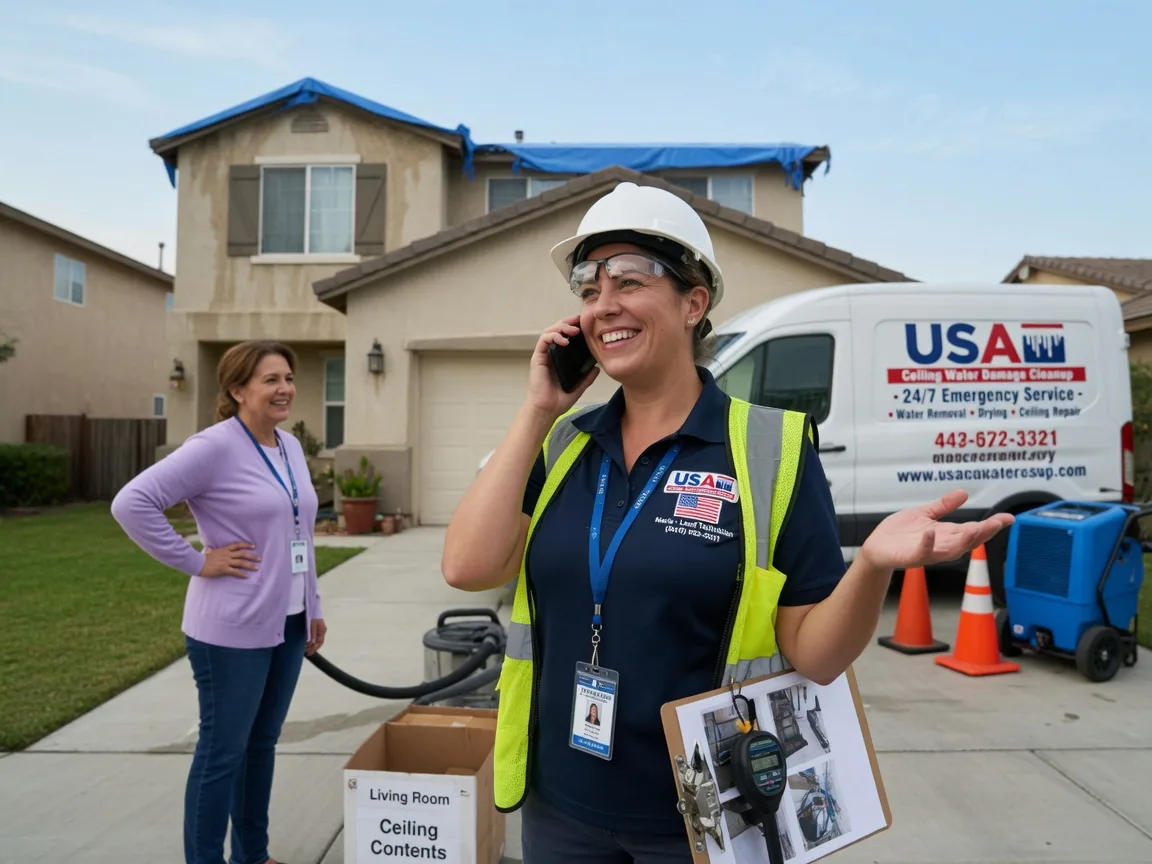 Ceiling Water Damage Restoration Fort Bragg, CA FAQs